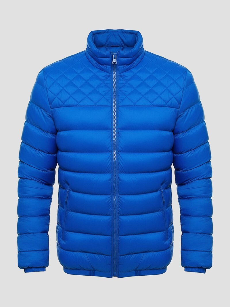 Men's fitted winter down jacket