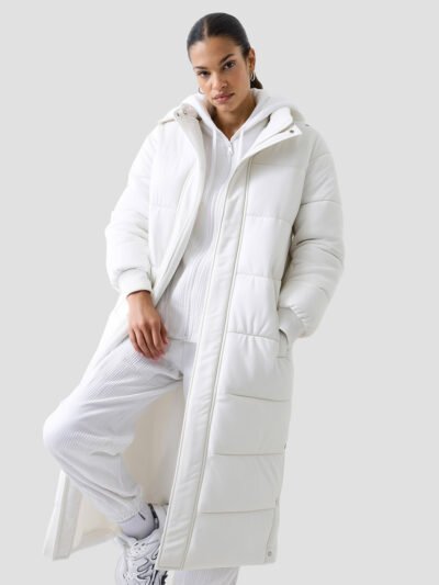 extra long women's down jacket