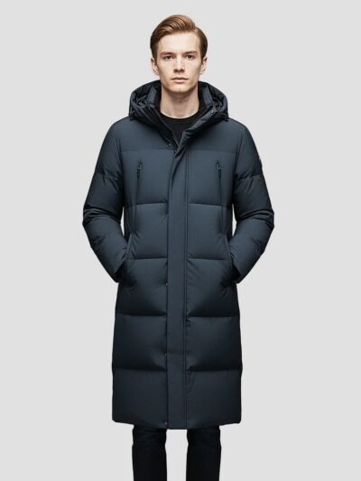 DOWNPEAK – Doudoune longue duvet homme 9 imgi 45 mens long down jacket