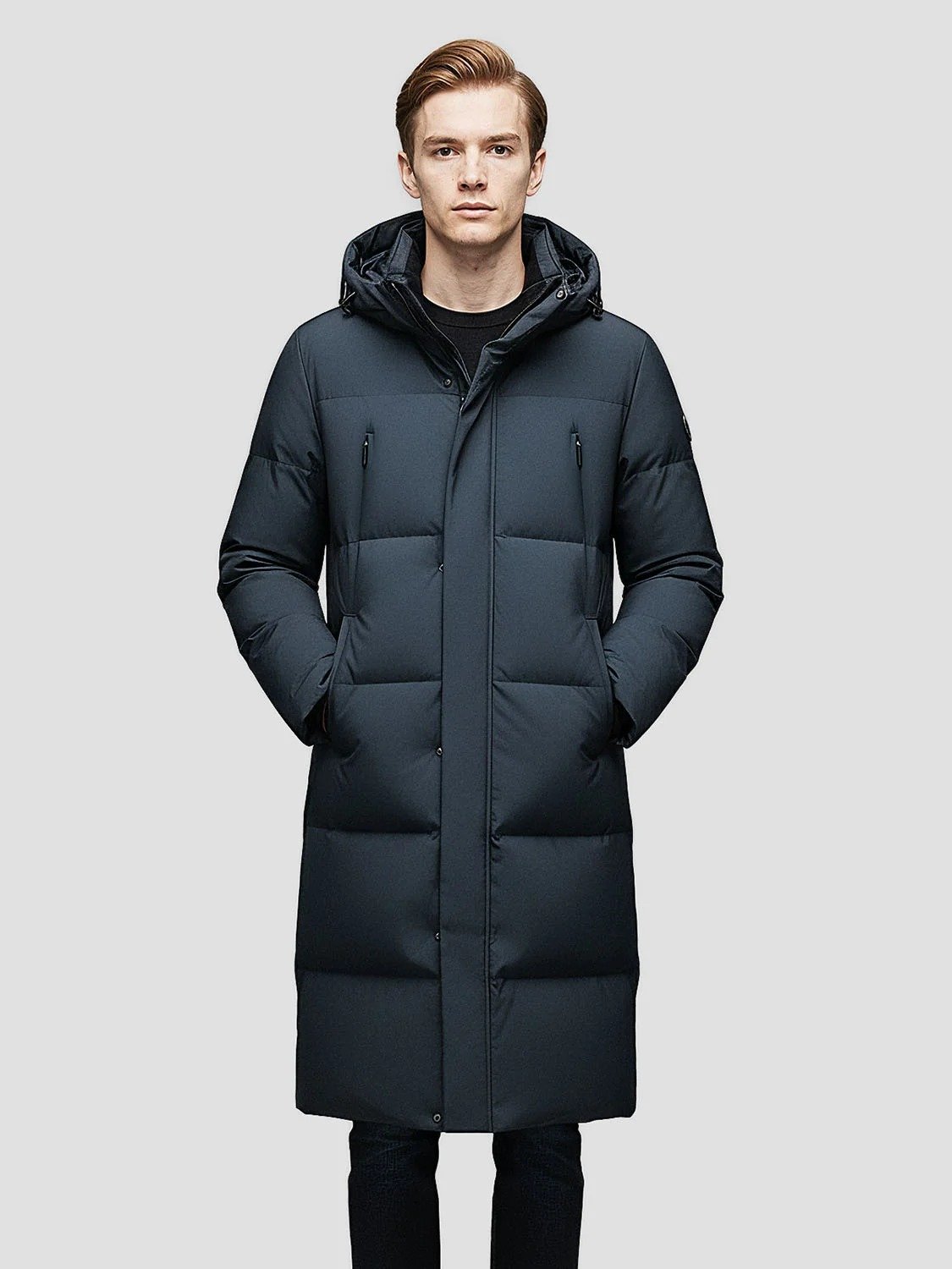 DOWNPEAK – Doudoune longue duvet homme 3 imgi 45 mens long down jacket