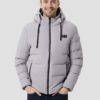 large size heated down jacket
