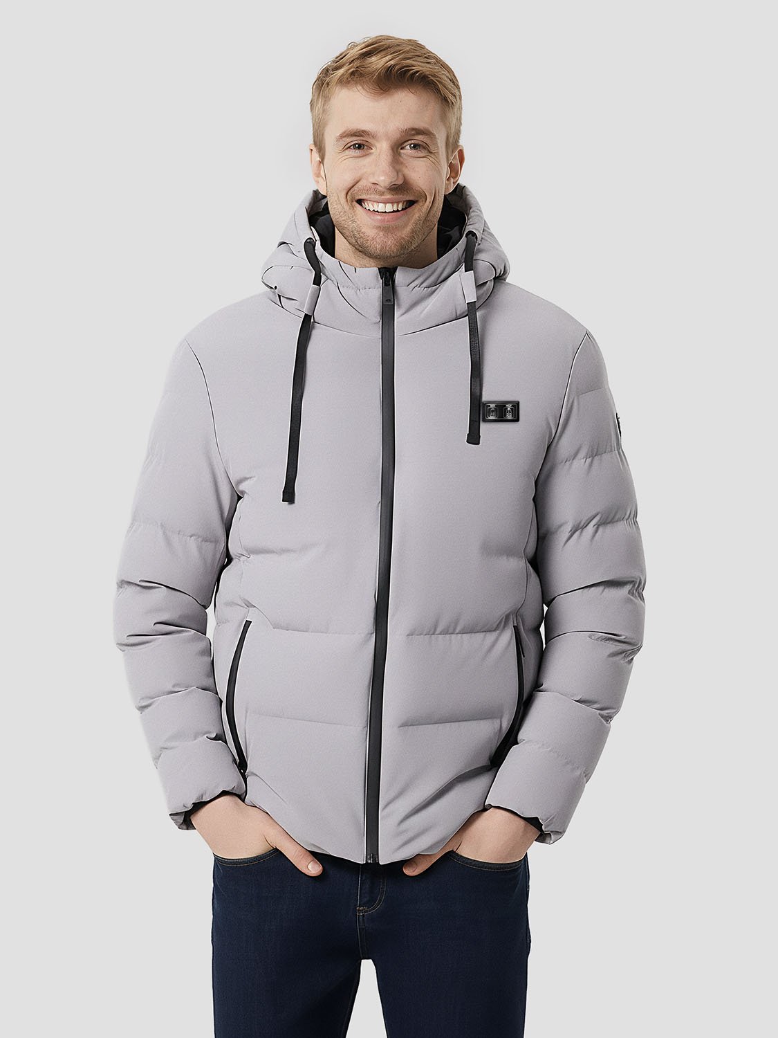 MAXHEAT – Doudoune chauffante grande taille 1 large size heated down jacket