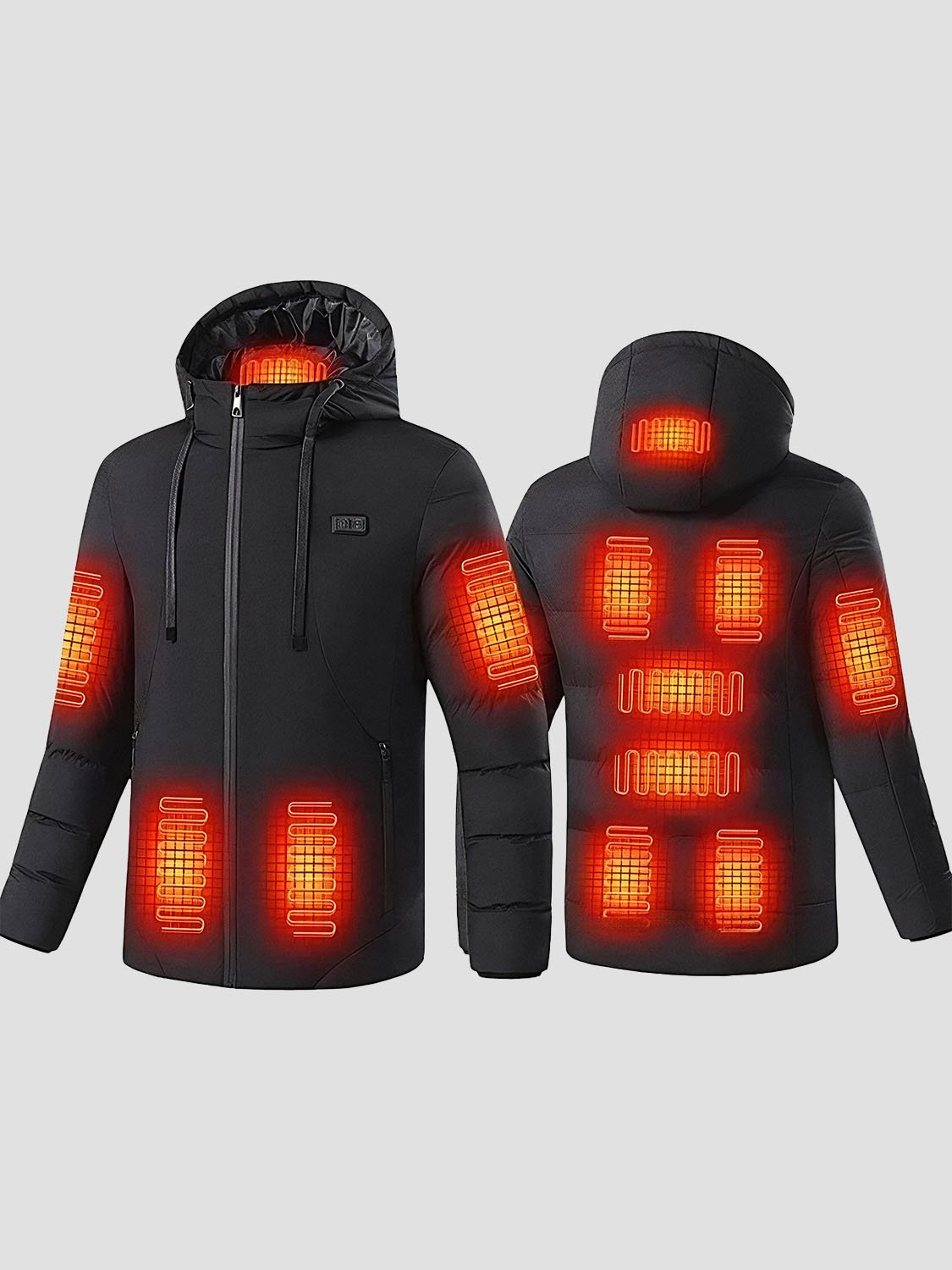 MAXHEAT – Doudoune chauffante grande taille 6 large size heated down jacket 5
