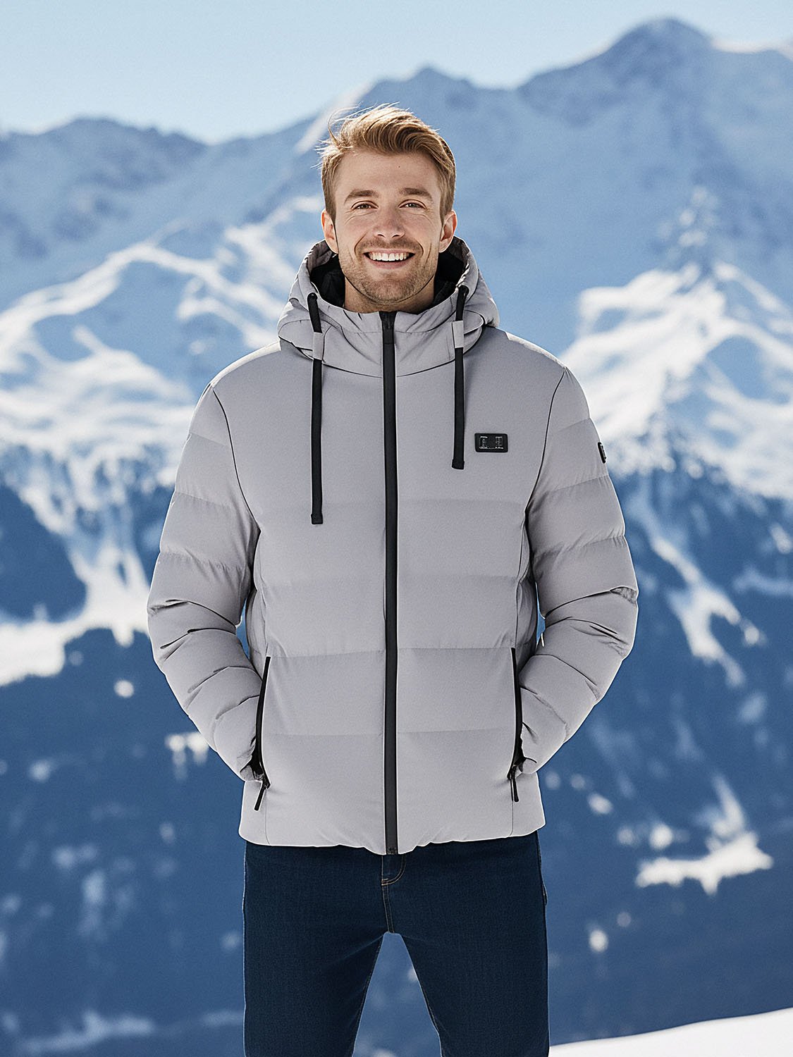 MAXHEAT – Doudoune chauffante grande taille 6 large size heated down jacket 7