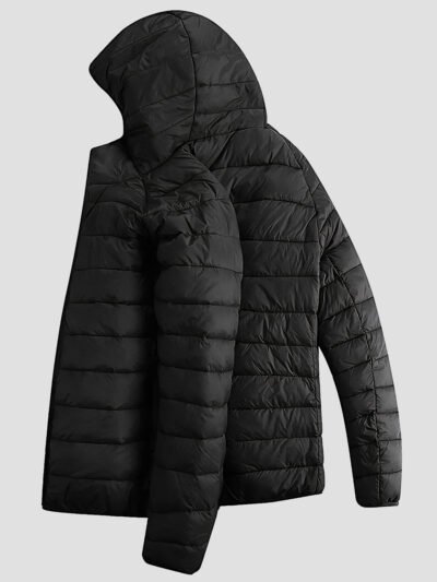men's heated down jacket with battery
