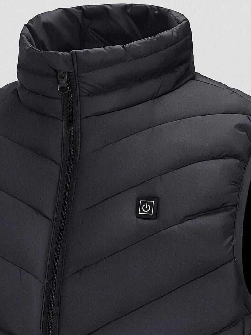 men's heated sleeveless down jacket