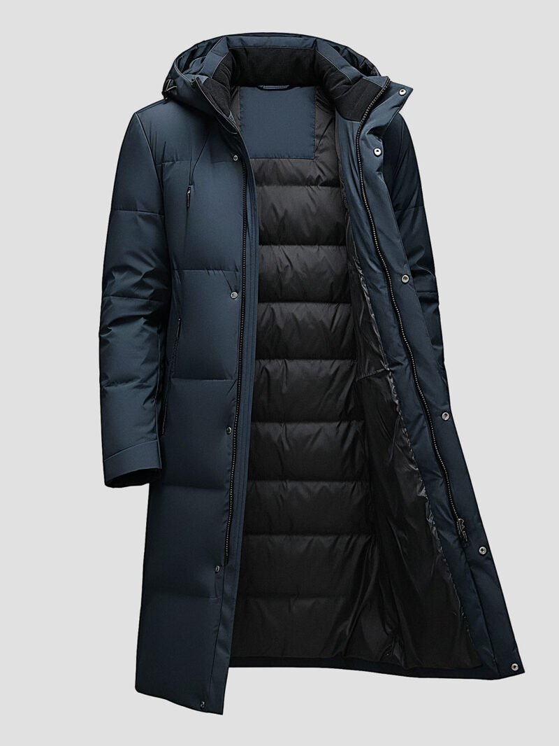 men's long down jacket