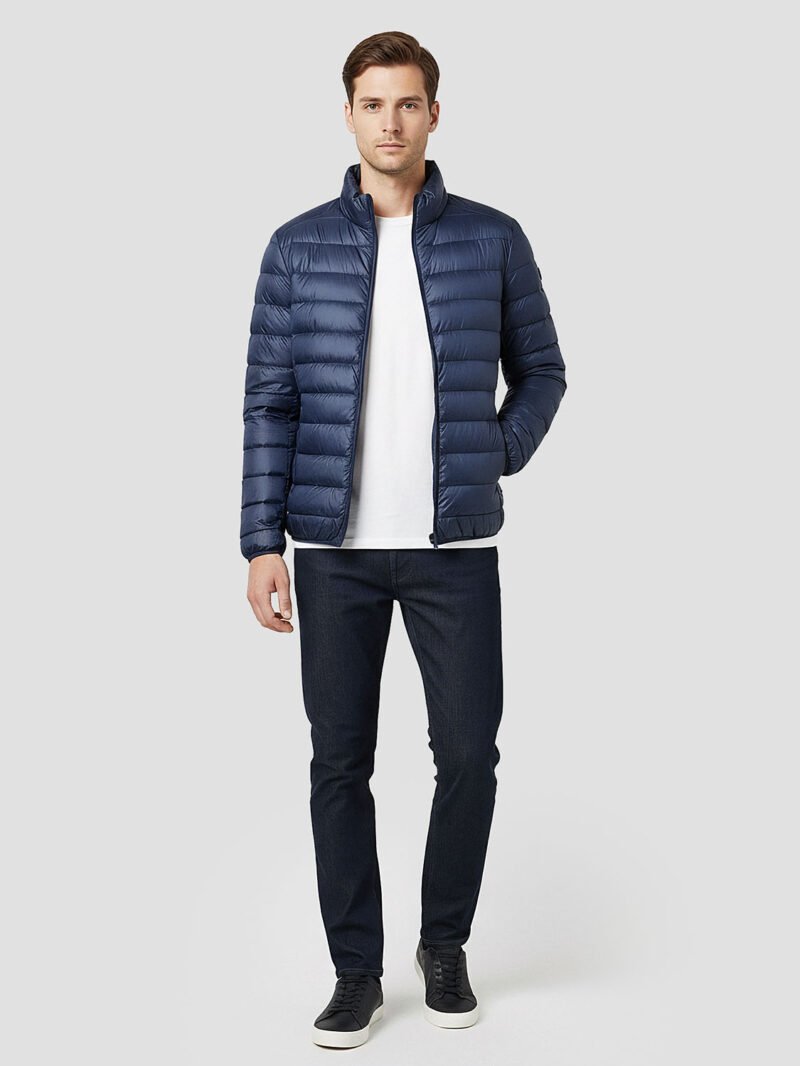men's short down jacket