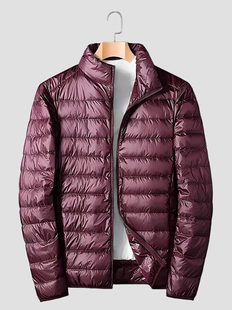 men's short down jacket