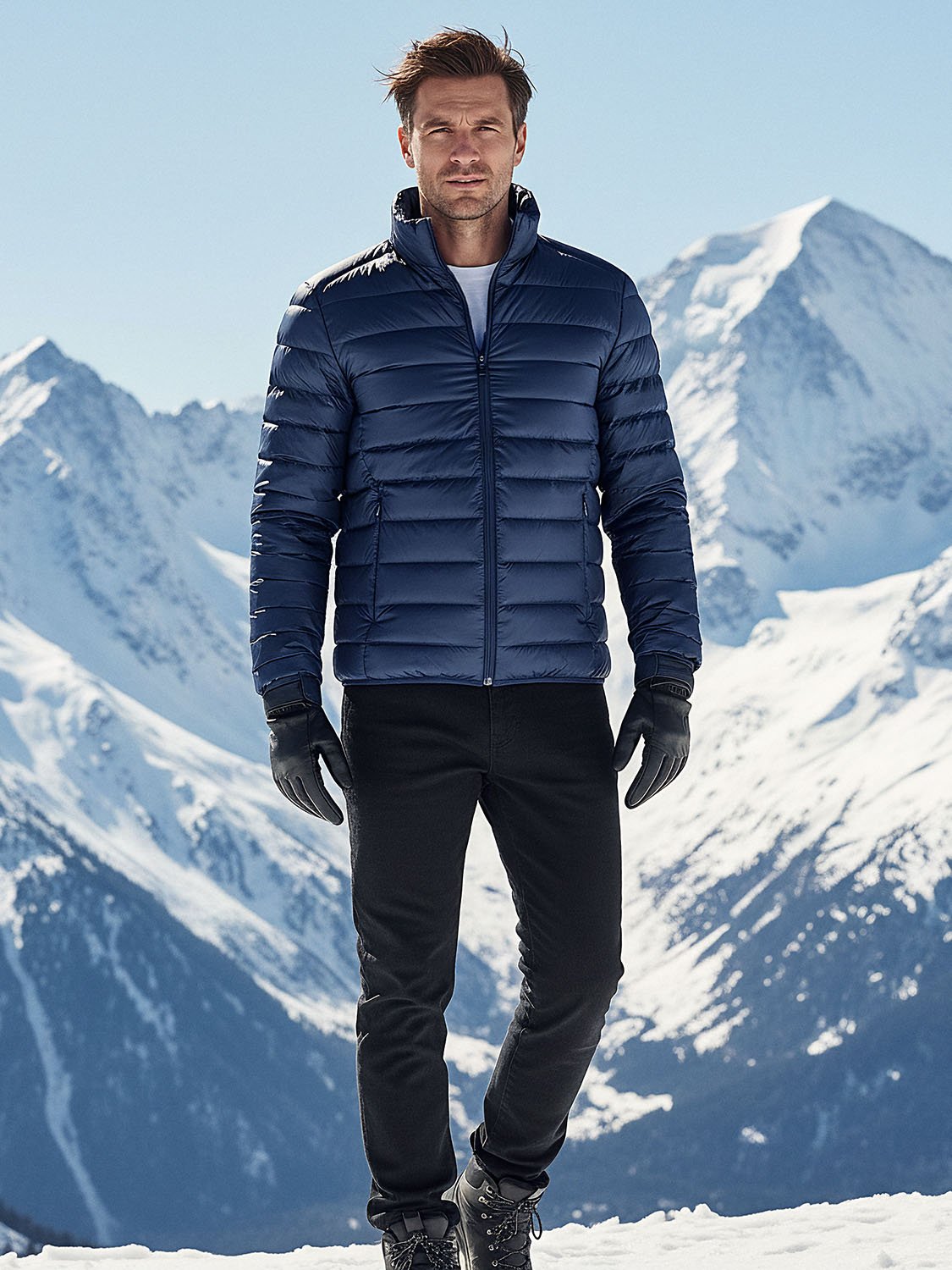 EDGE – Doudoune courte homme fine 5 men's short down jacket