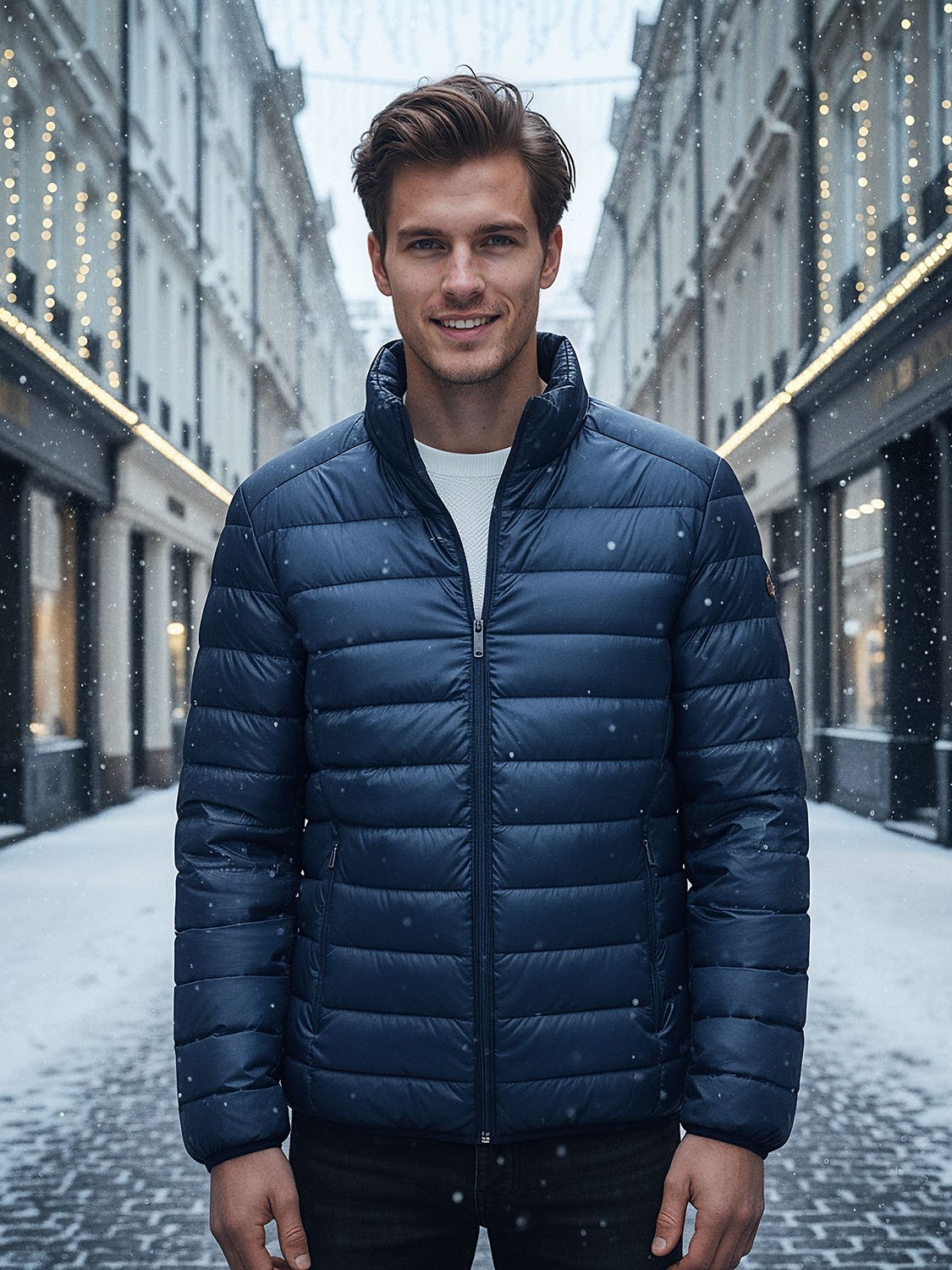 EDGE – Doudoune courte homme fine 6 men's short down jacket