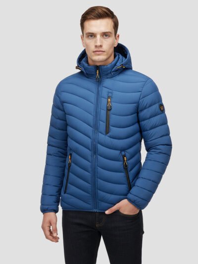men's ski touring down jacket