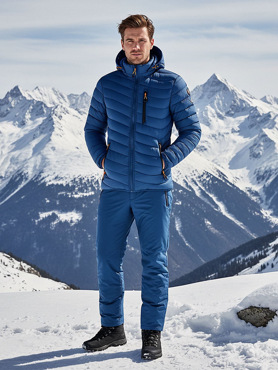 SUMMIT – Doudoune homme ski de randonnée 5 men's ski touring down jacket
