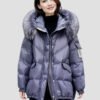 women's fur collar down jacket