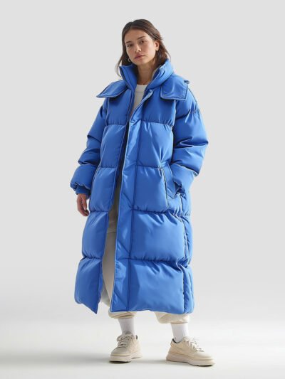 Doudoune longue chaude femme