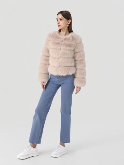 chic long down jacket