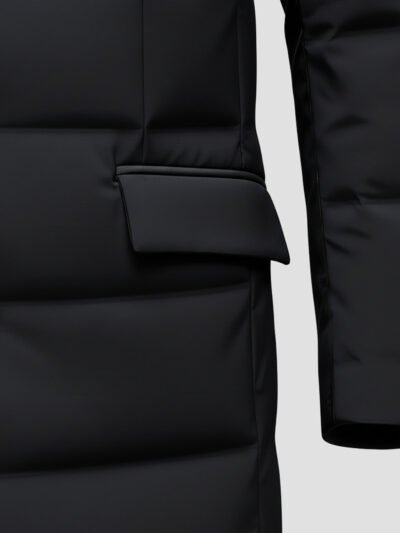 luxury mens long down jacket 4
