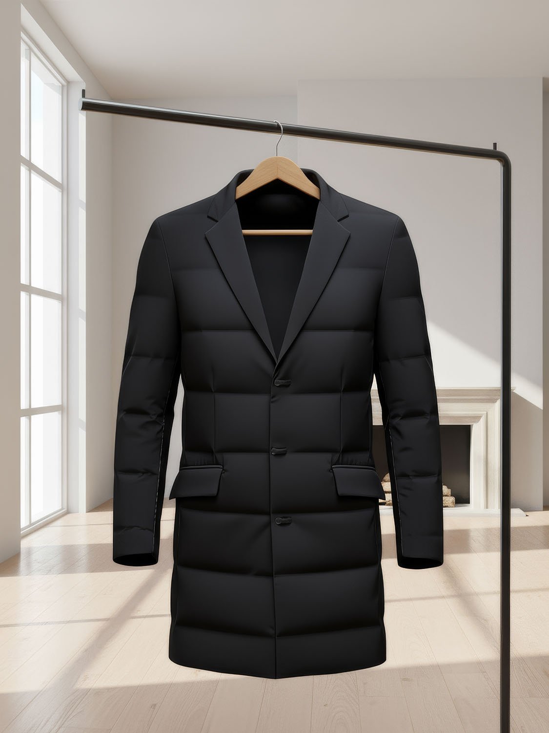 IMPERIAL – Doudoune longue luxe homme habillée 7 luxury men's long down jacket