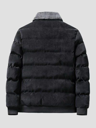 Men's corduroy down jacket