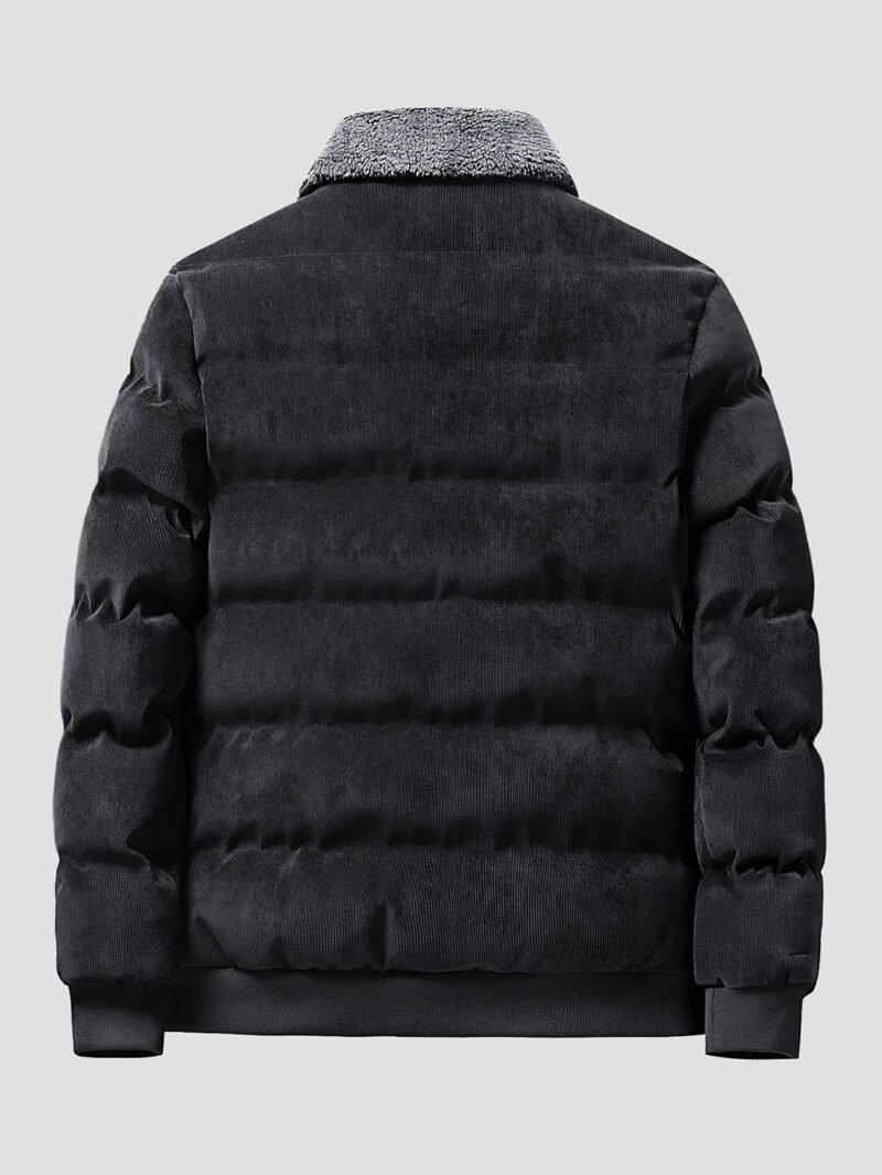 Men's corduroy down jacket