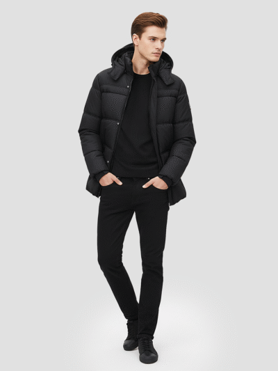 men's cotton down jacket