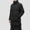 men's extra long down jacket