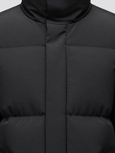 men's extra long down jacket