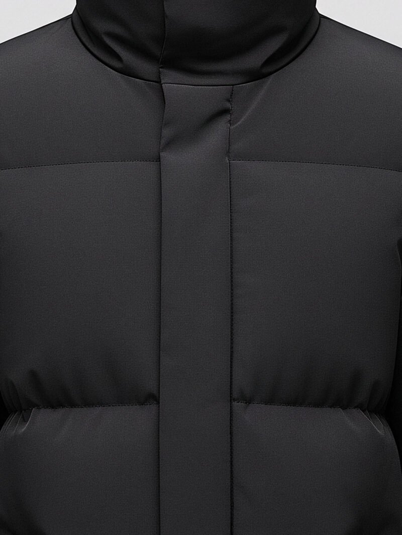 men's extra long down jacket