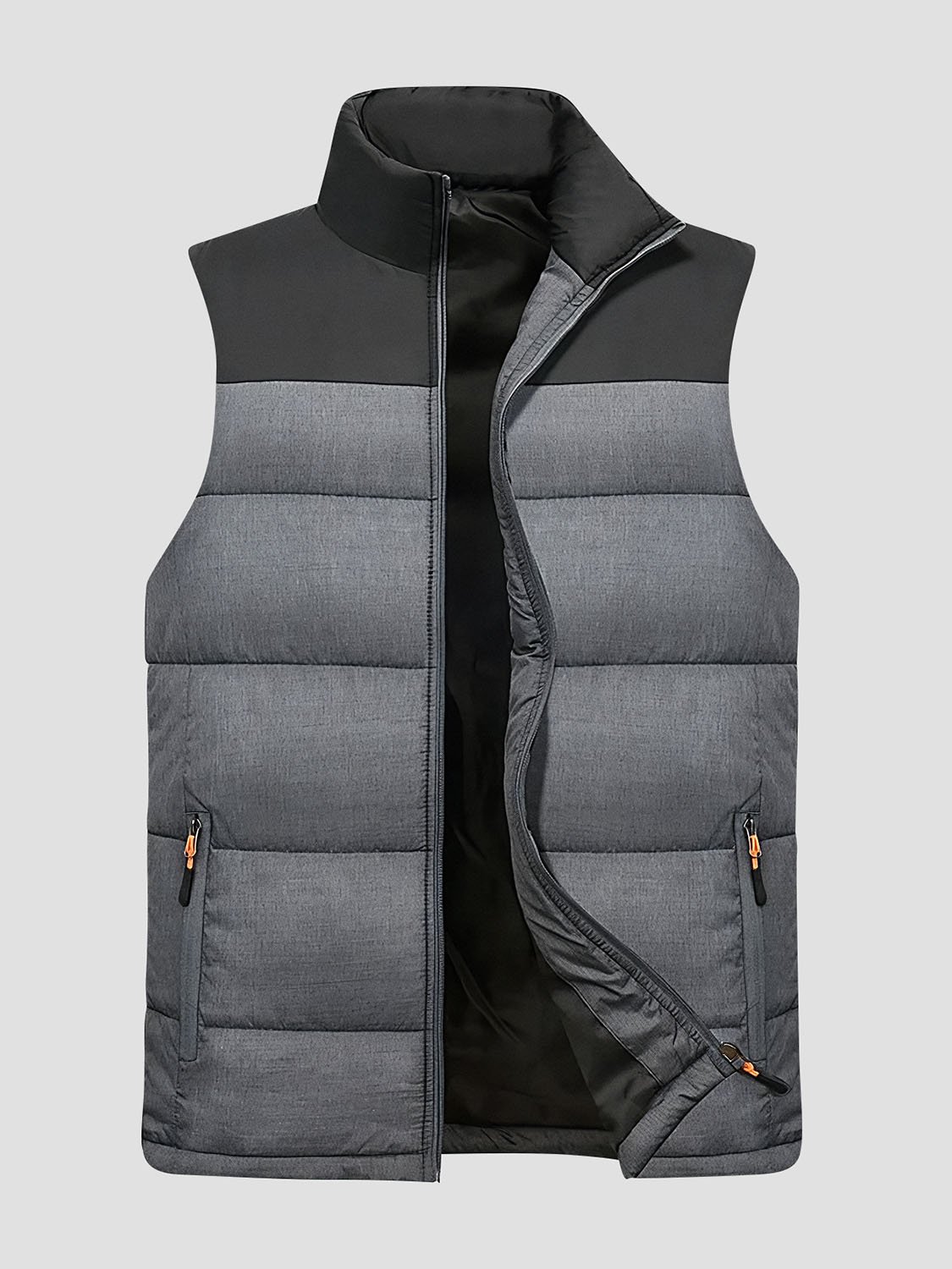 ASHGREY – Doudoune sans manche gris homme 3 men's gray sleeveless down jacket