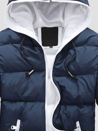 NAVYLIGHT – Doudoune légère homme bleu marine 8 mens lightweight navy blue down jacket 4
