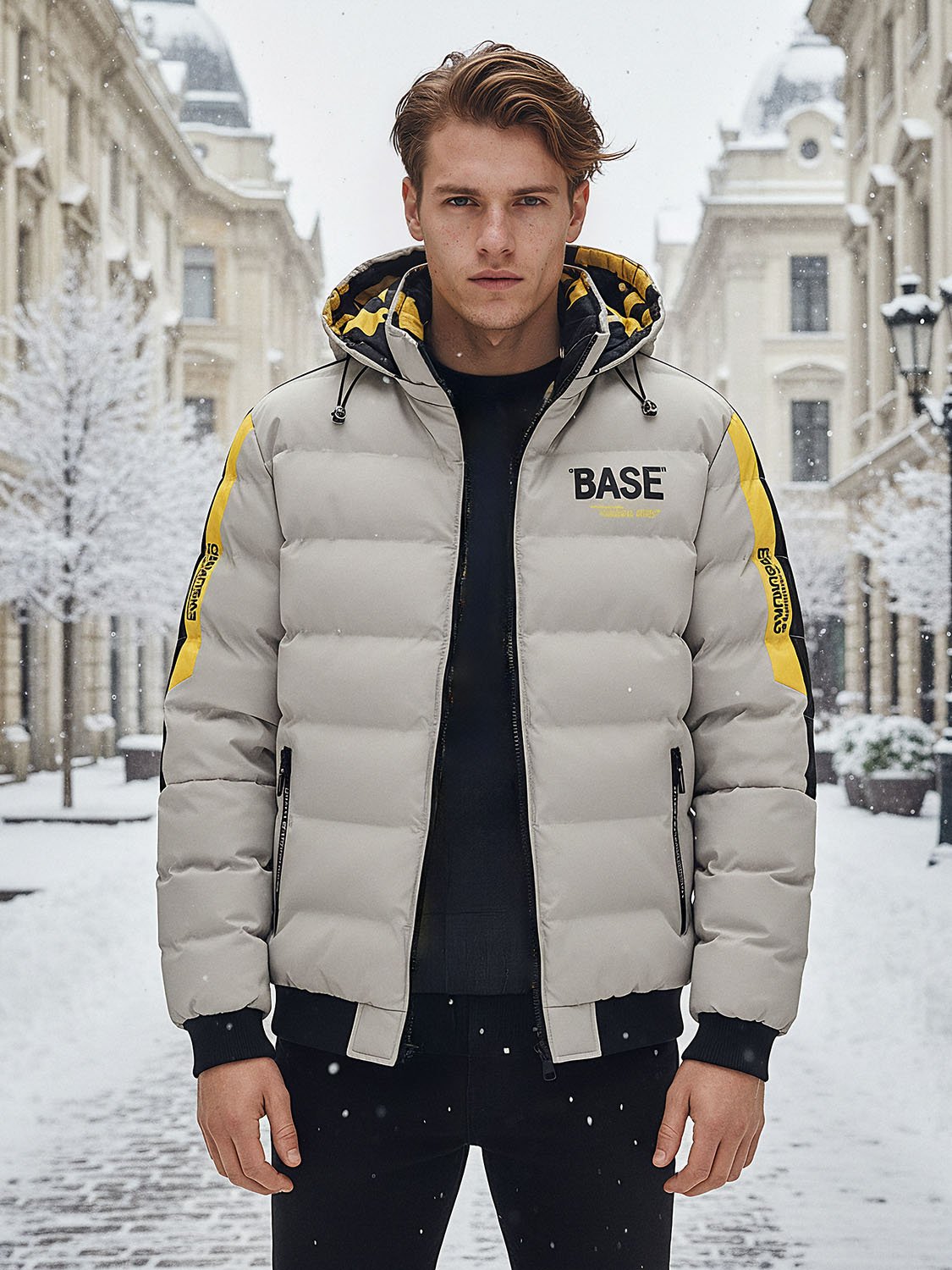 men's ski down jacket