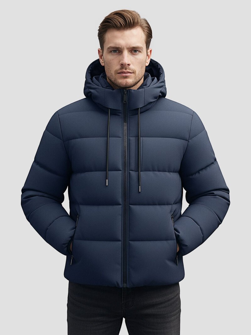 Men's thick down jacket