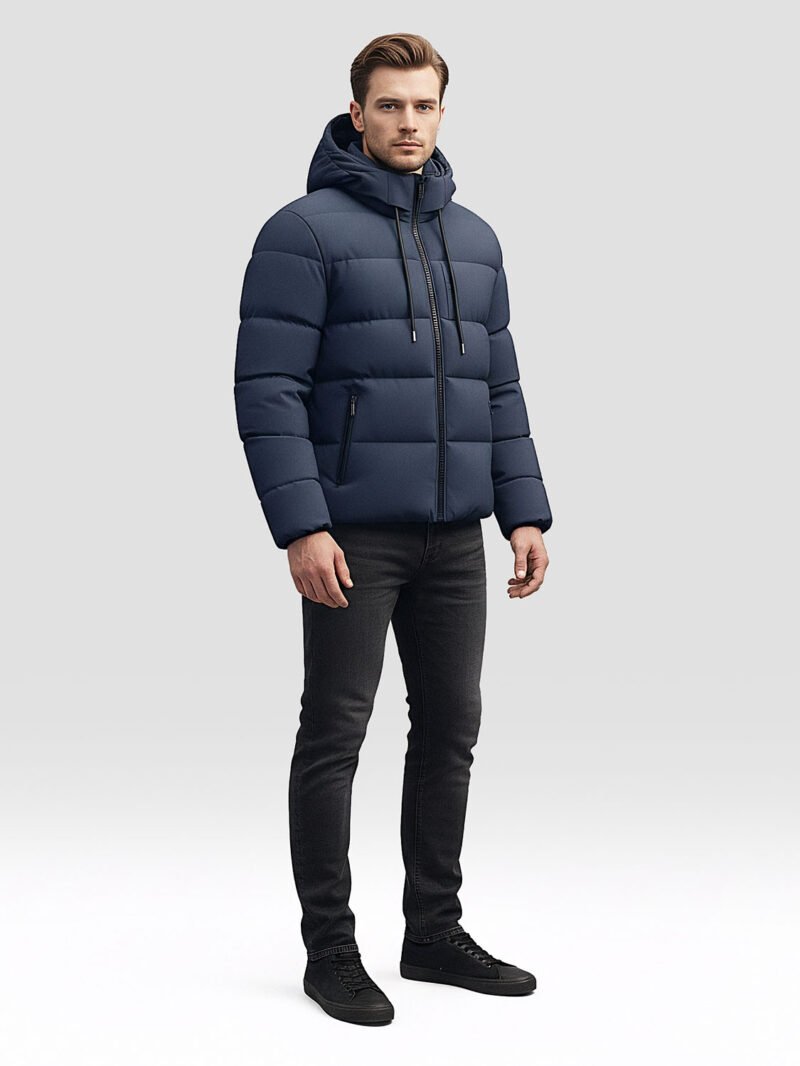 Men's thick down jacket