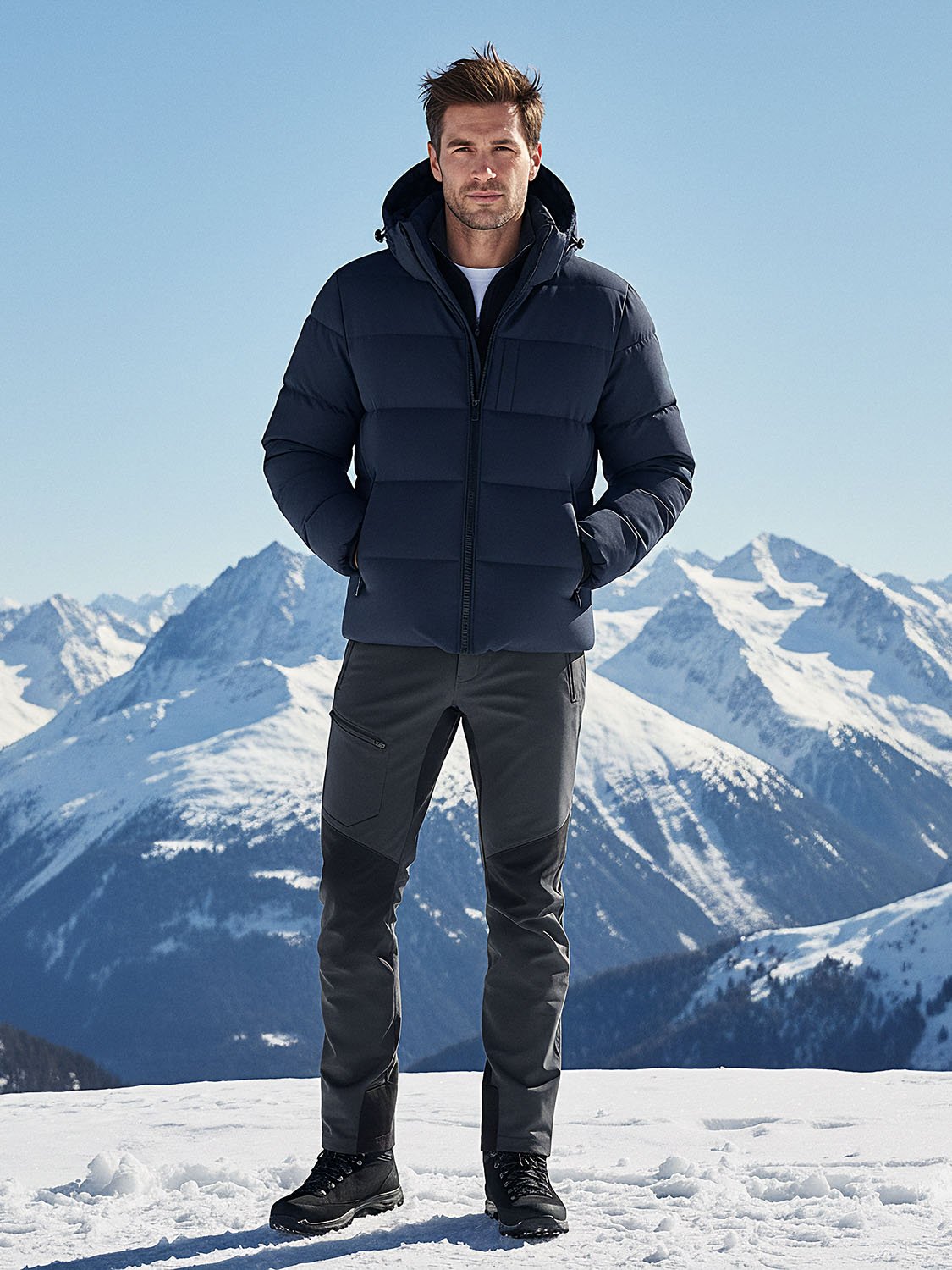 BLOCK – Doudoune épaisse homme 5 Men's thick down jacket