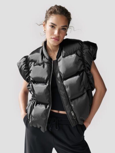Original sleeveless women's down jacket