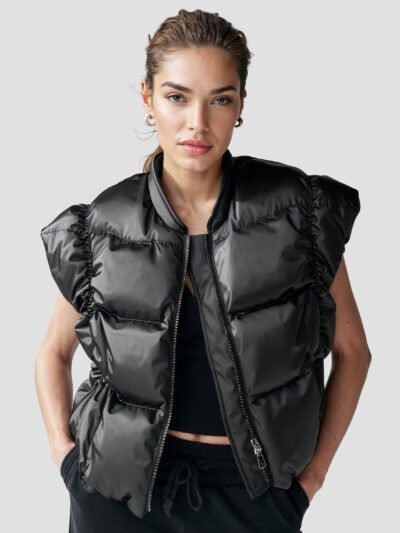 Original sleeveless women's down jacket