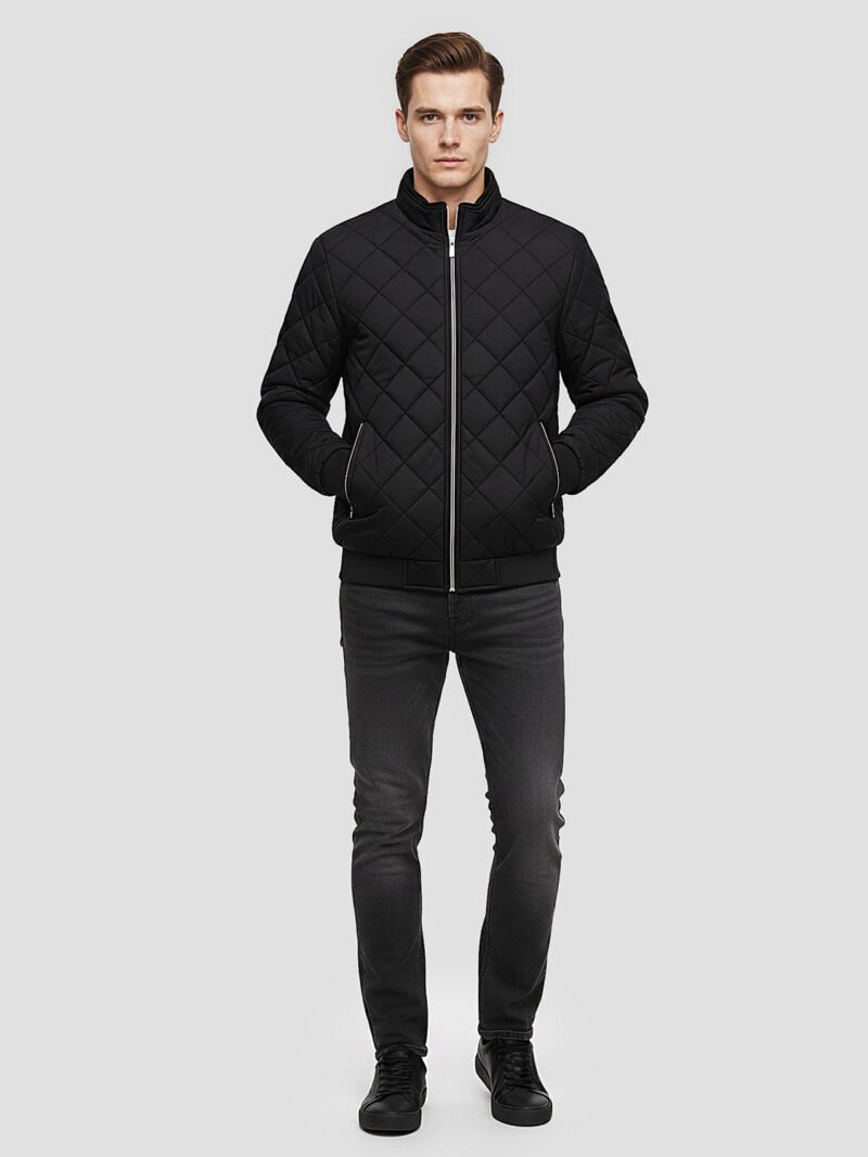 warm winter men's down jacket
