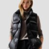 women's lightweight sleeveless down jacket