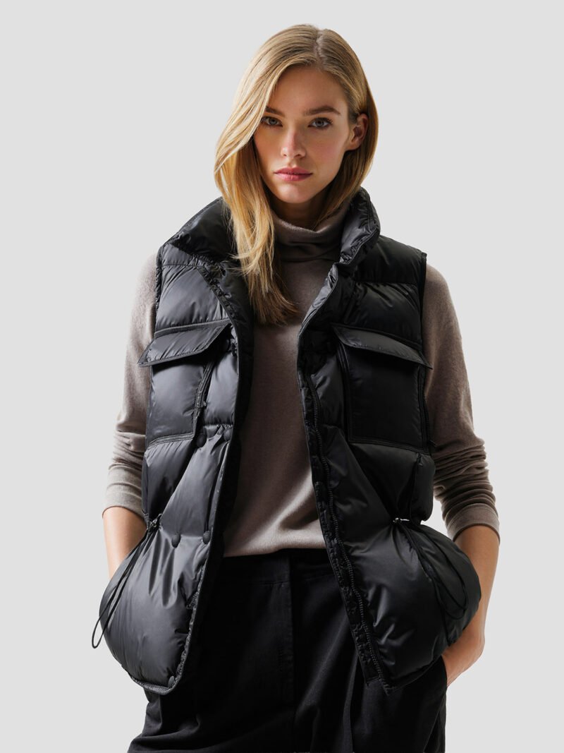 women's lightweight sleeveless down jacket