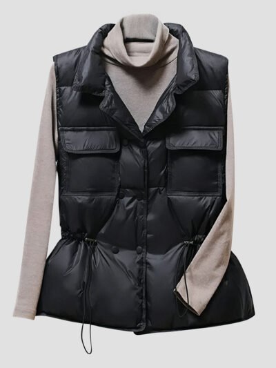 women's lightweight sleeveless down jacket