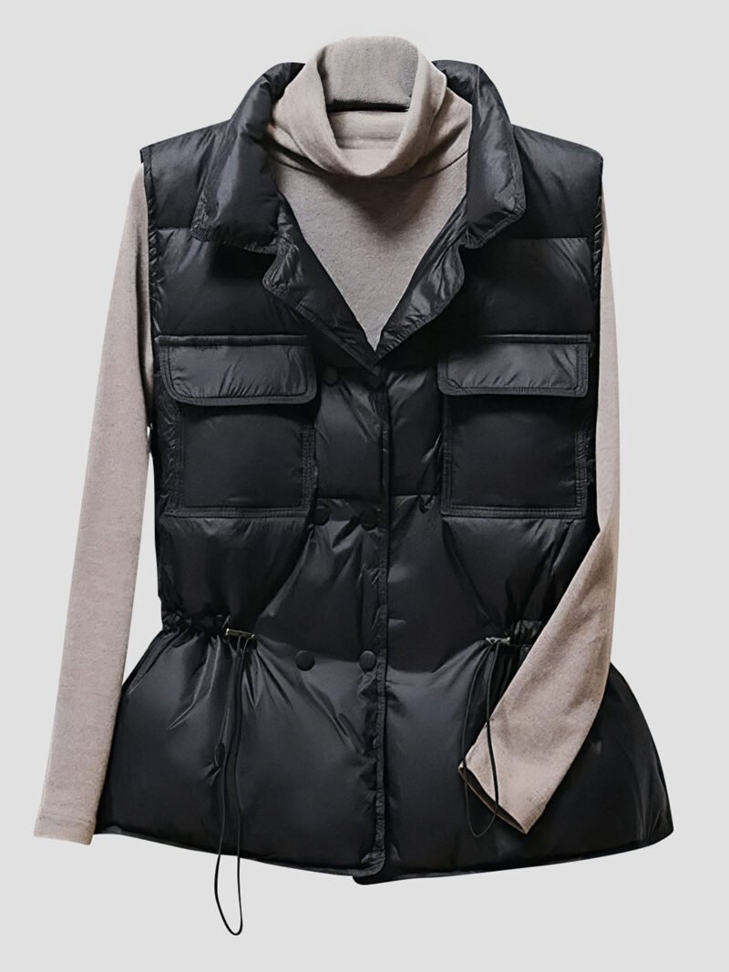 women's lightweight sleeveless down jacket