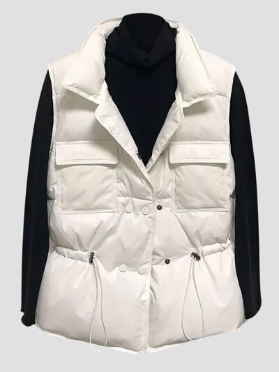 women's lightweight sleeveless down jacket