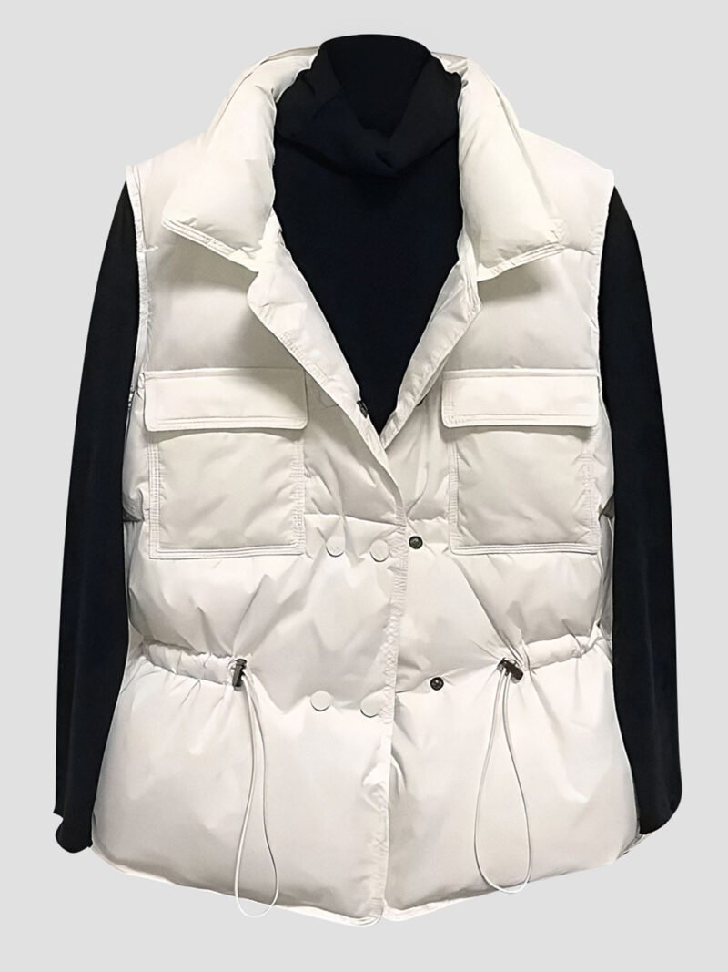women's lightweight sleeveless down jacket