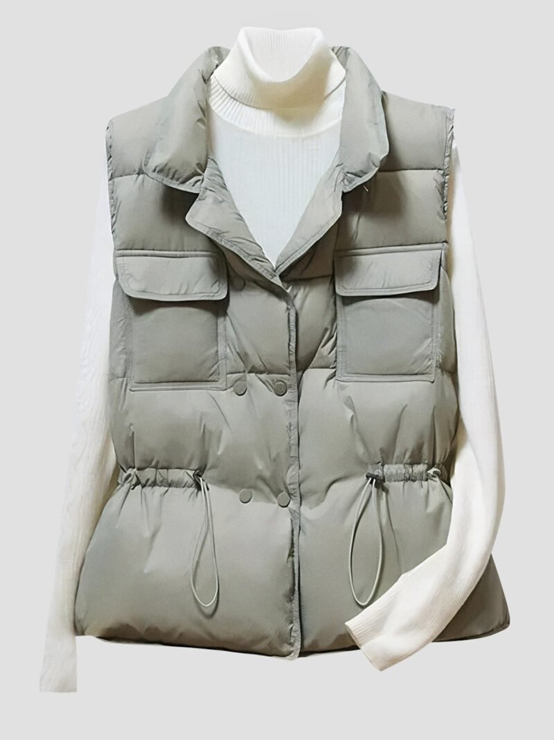 women's lightweight sleeveless down jacket