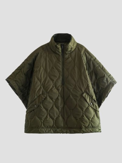 women's poncho down jacket