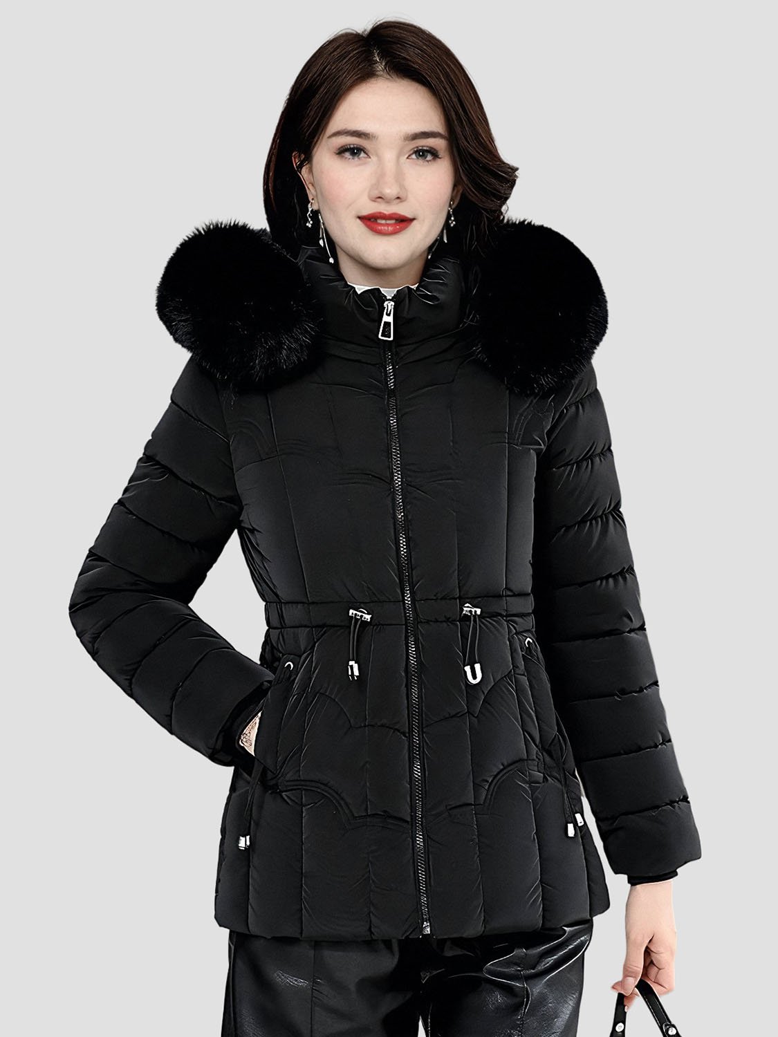 FROSTFUR – Doudoune courte femme fourrure 6 women's short fur down jacket