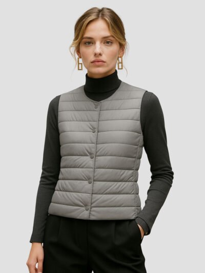 women's sleeveless down vest