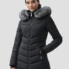women's winter mid-length down jacket