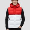 Men's Two-Tone Sleeveless Down Jacket