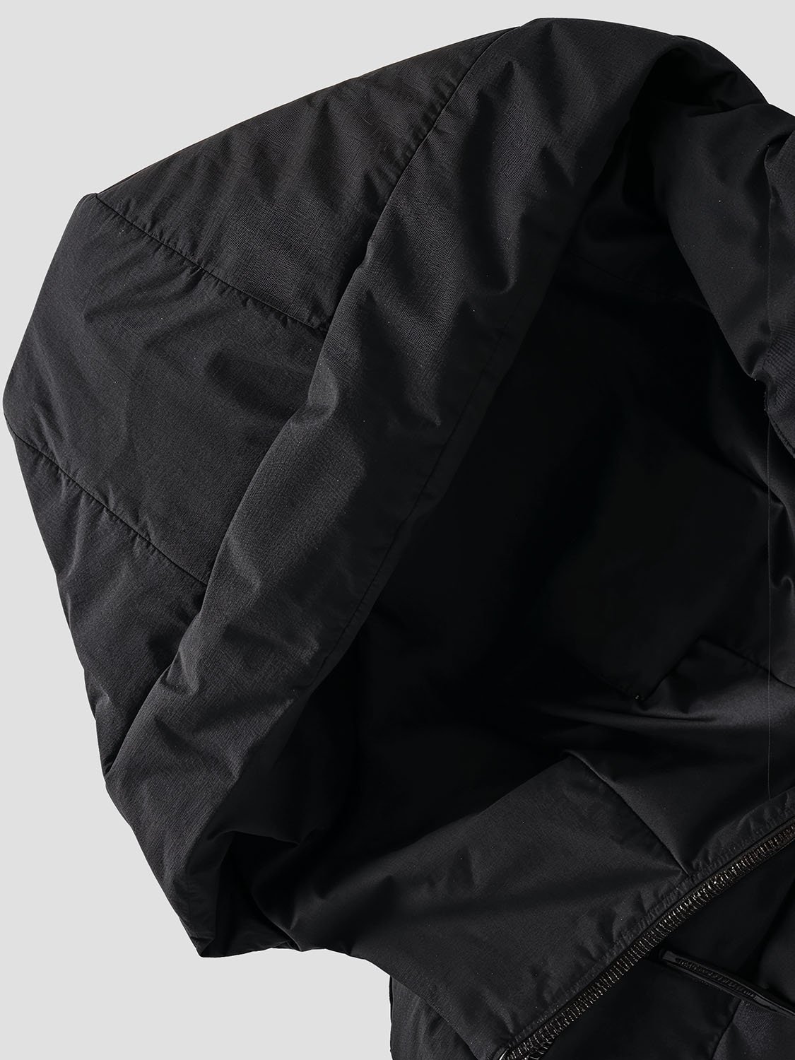 CAPBLACK – Doudoune Homme Noire avec Capuche 5 mens black down jacket with hood 5